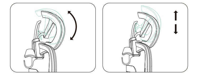 COFO Chair Premiumの2Dヘッドレスト